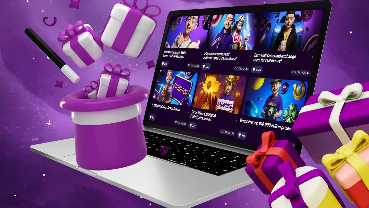 Акции и бонусы Mellstroy casino